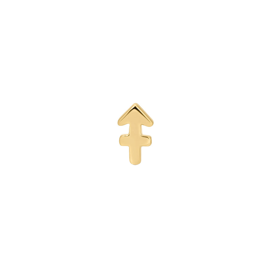 Mini Sagittarius Zodiac Stud Earring