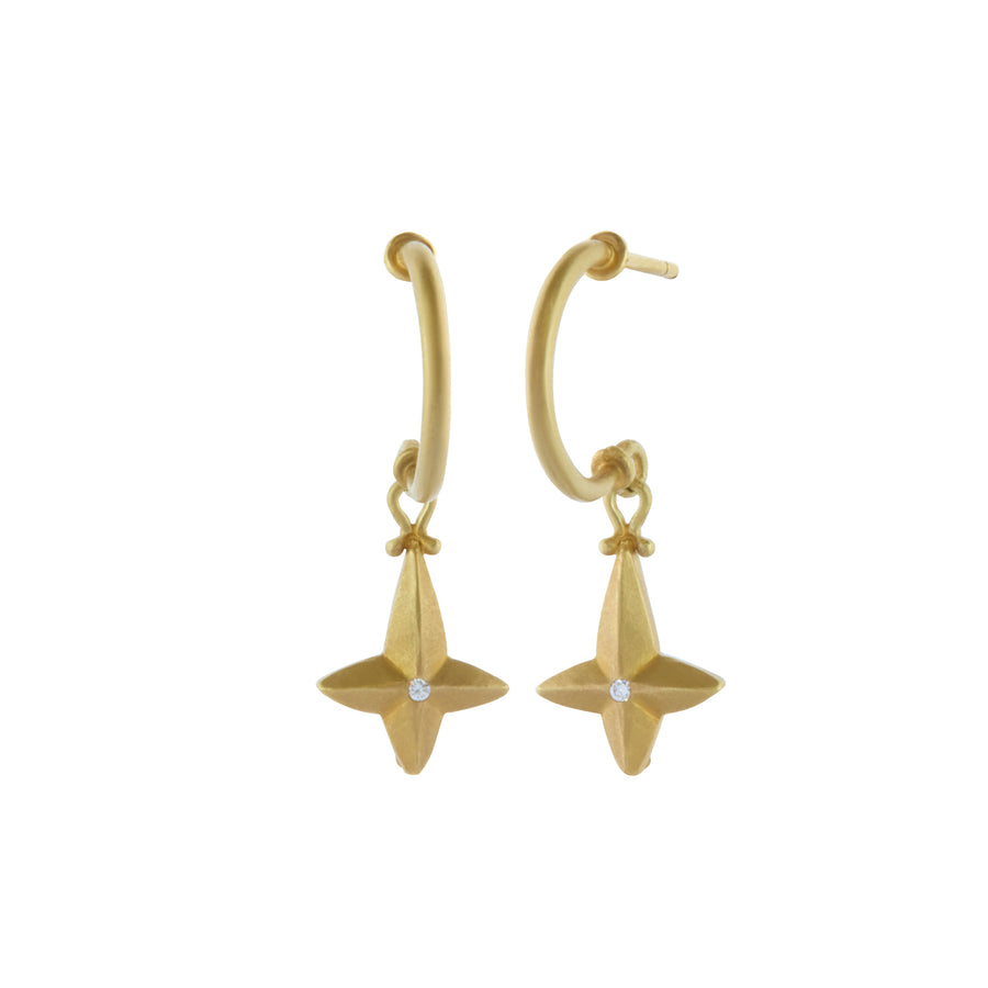 Diamond Stella Hoops